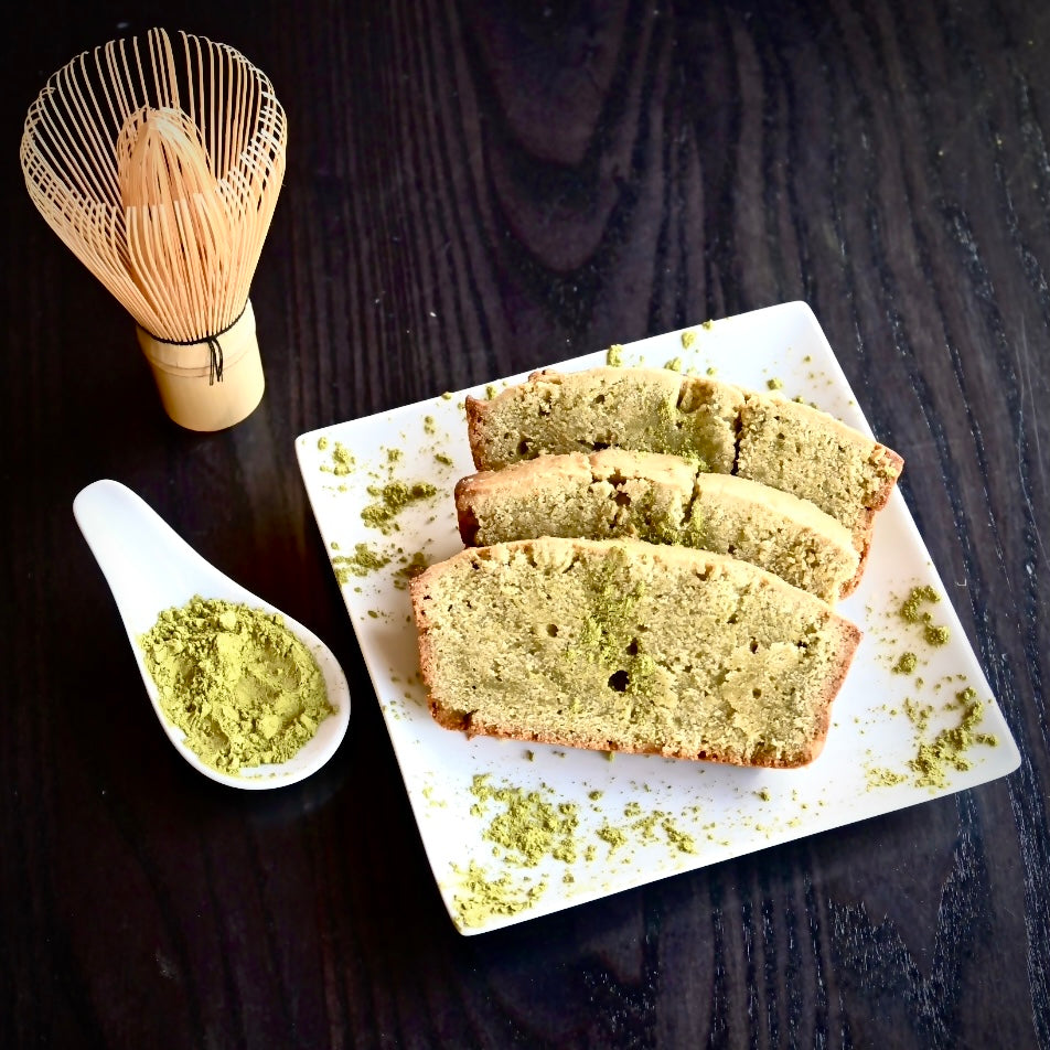 Baking with Tea: Matcha Pound Cake