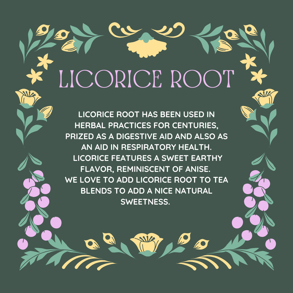 Rot Cart Licorice Root