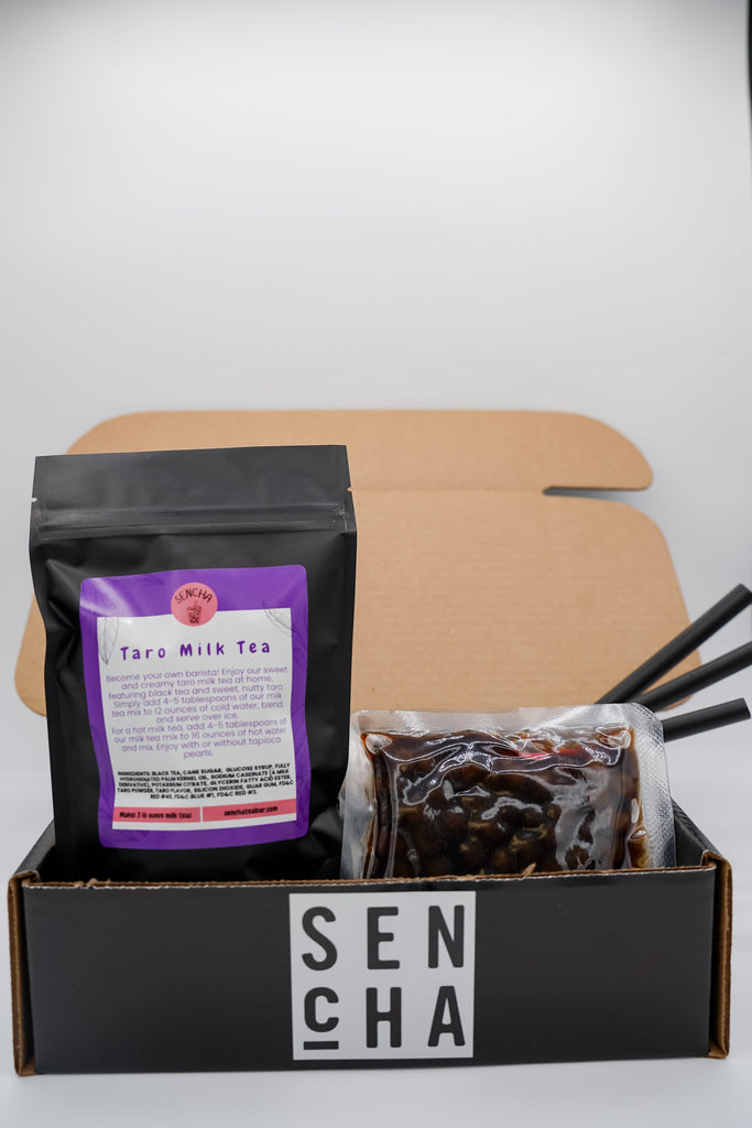 Taro Milk Tea Boba Kit